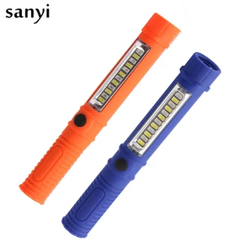 

Mini Pen Flashlight 2 Modes Portable LED Magnet Work Light Lamp Multifunction LED Mini Work Flashlight
