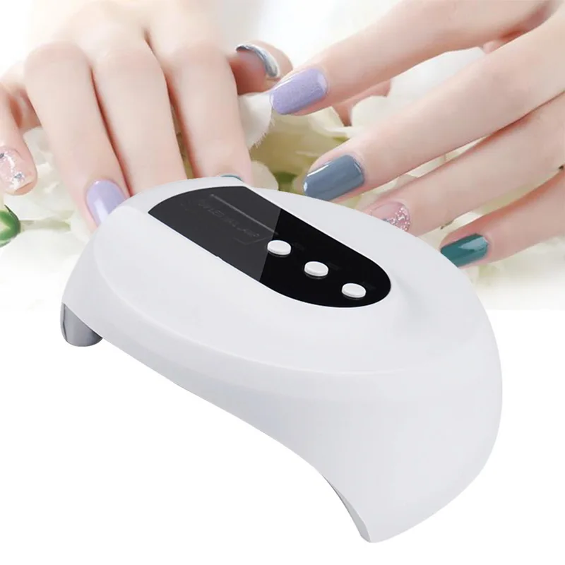 36w Smart Sensor UV Nail Lamp Drying Machine Gel Nail For 12 LEDs USB Cable Dryer Nail Dryer Quick Led Lamp Tools Intelligent