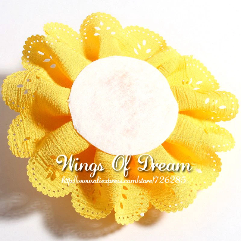 120 шт./лот 10 см 20 цветов|flower clip art free|fabric flower clipsfabric pot |