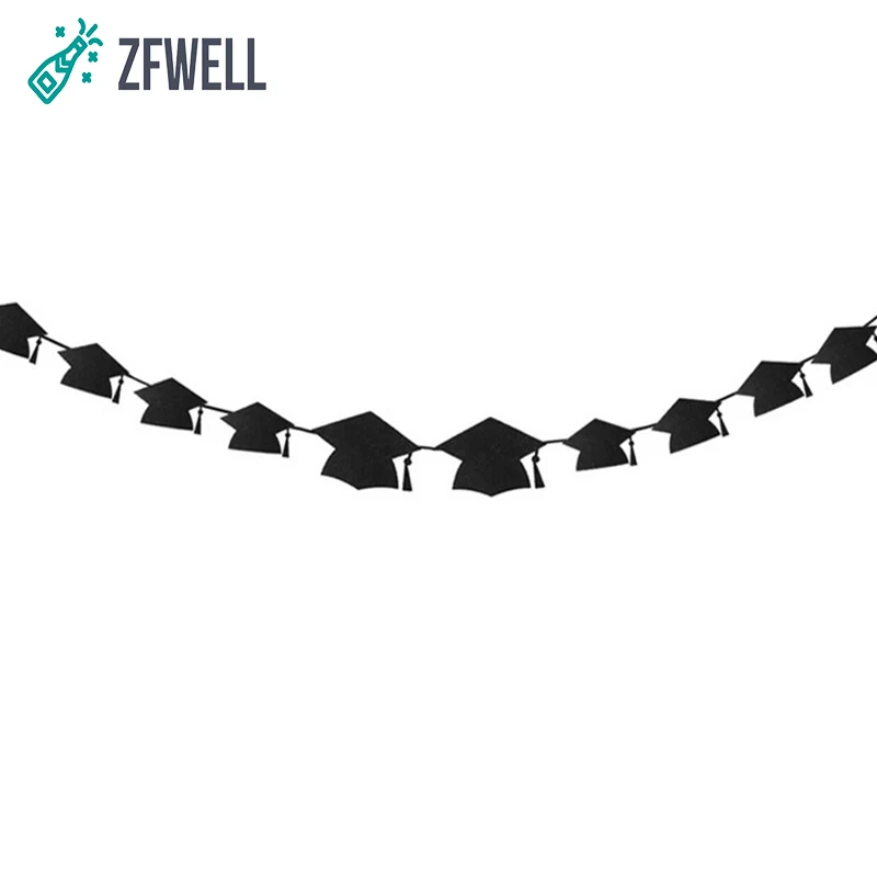 ZFWELL1pz/Лот Черный нетканый размер доктор шляпа фото клип Lahua Потяните флаг