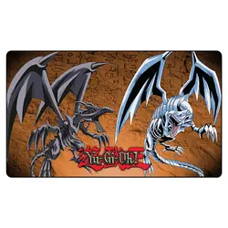 (Yu Gi Oh Blue Eyes Белый Дракон игровой коврик) Настольные игры playmats, YGO карты игровой коврик, пользовательские игры дизайн игровой коврик с