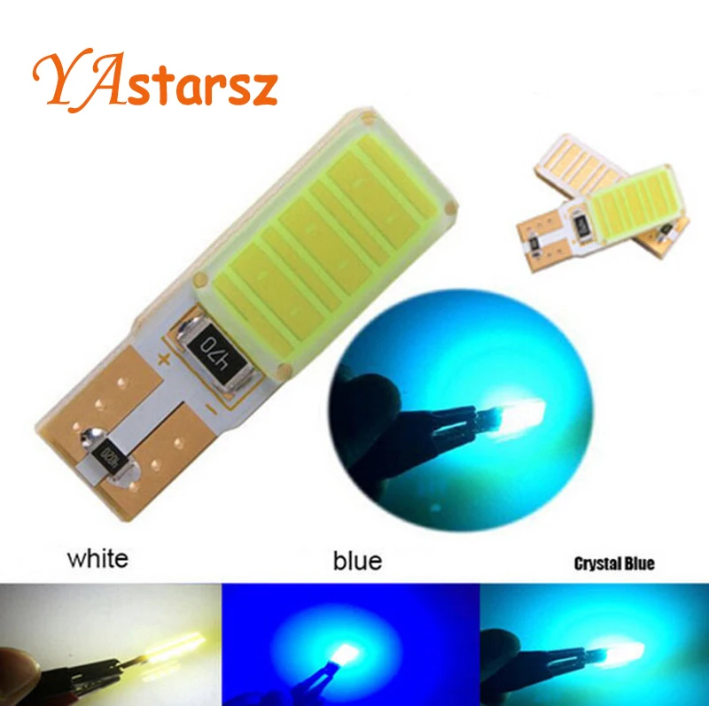 

2pcs High Power Canbus No Error Led W5W T10 Led COB Car Bulb Lamp Interior Light Parking Light External Lights Univera Auto LED