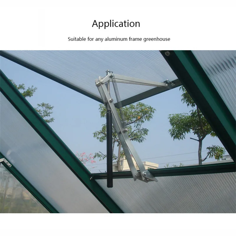 New Style 1PC Solar Heat Sensitive Auto Thermo Greenhouse Vent Window Opener Automatic Agricultural Windows Opening