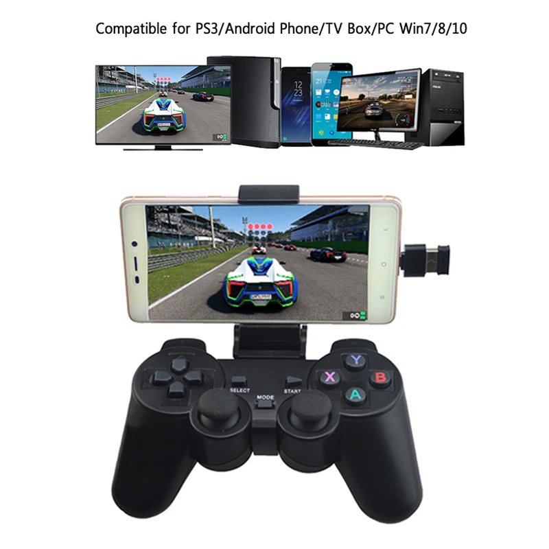 

2.4G Wireless Gamepad For Android Phone/PC/PS3/TV Box Joypad Game Controller For Xiaomi Smart Phone Game
