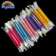 8 шт./компл. цветок сахара формовочный нож Инструменты для выпечки тортов с помадной начинкой декоративная форма Инструменты моделирования, жёлтый, синий, розовый; 5 цветов, инструменты для выпечки