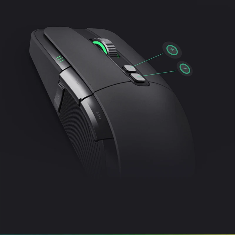 Оригинальная портативная Проводная/Беспроводная игровая мышь Xiaomi 2 4 ГГц двойной