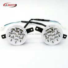 1Pair/2pcs LED Front Light of Jinling 110cc 150cc 200cc ATV Quad Bike JLA-13T-2 JLA-13-10 ArmadA ATV150B Parts