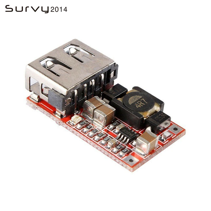 

Fine 6-24V 12V/24V to 5V 3A CAR USB Charger Module DC Buck step down Converter 12v 5v power supply module good
