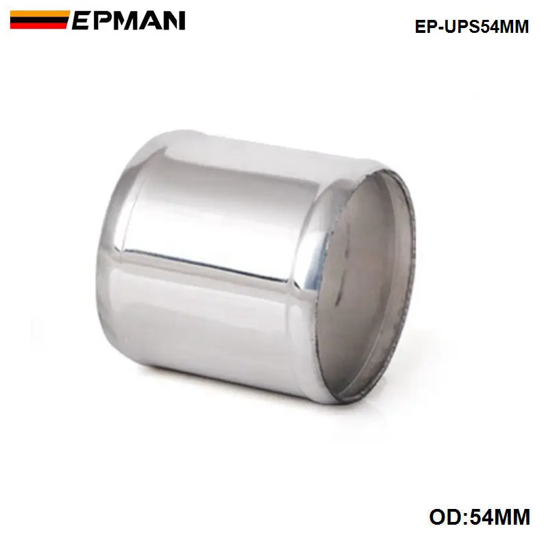EPMAN прямой Алюминиевый интеркулер Впускной турбо трубы OD 42 мм/48 мм/54 мм/60 мм L = 76 мм