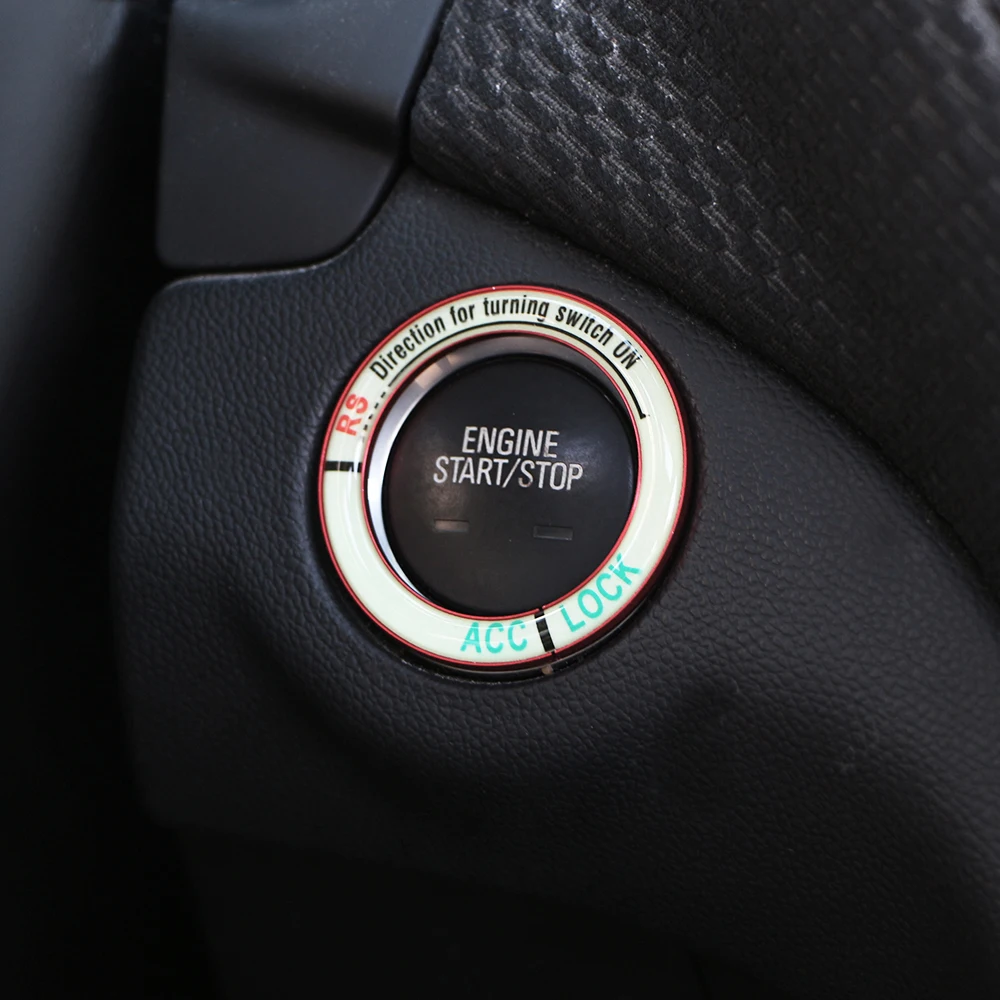 Start Button Cover Key Sticker Decal Switch Ignition For MINI Cooper Countryman