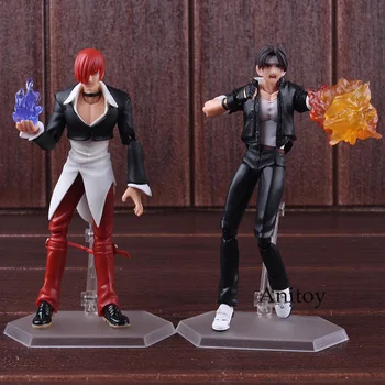 

The King of Fighters Figma 98 Ultimate Match Anime SP-094 Kyo Kusanagi / SP-095 Iori Yagami PVC Collectible Hot Toys