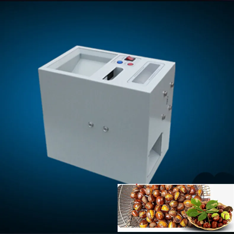 

2015 upgrade full automatic nuts cutting machine ,chestnut mouth opening machine, chestnut incision machine free shipping