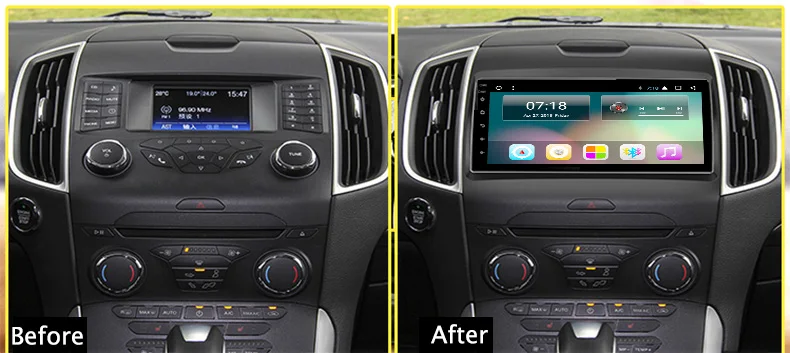 Top 9" 2.5D IPS Android 8.1 Car DVD GPS Player For Ford Edge 2013 2014 2015 2016 2017 Car Radio Stereo Head Unit with Navigation 4 Top 9" 2.5D IPS Android 8.1 Car DVD GPS Player For Ford Edge 2013 2014 2015 2016 2017 Car Radio Stereo Head Unit with Navigation 4