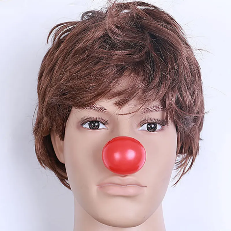 Клоун красный нос пластиковые дети Хэллоуин косплей хитрые поставки