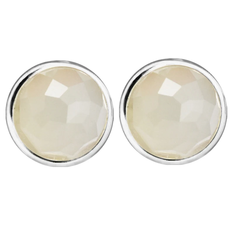 2017 June Droplets Silver Earrings 100% 925 Sterling Silver Jewelry DIY Women Jewelry 09E080-6