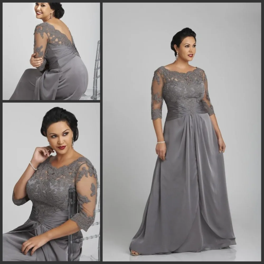 vestido prata plus size