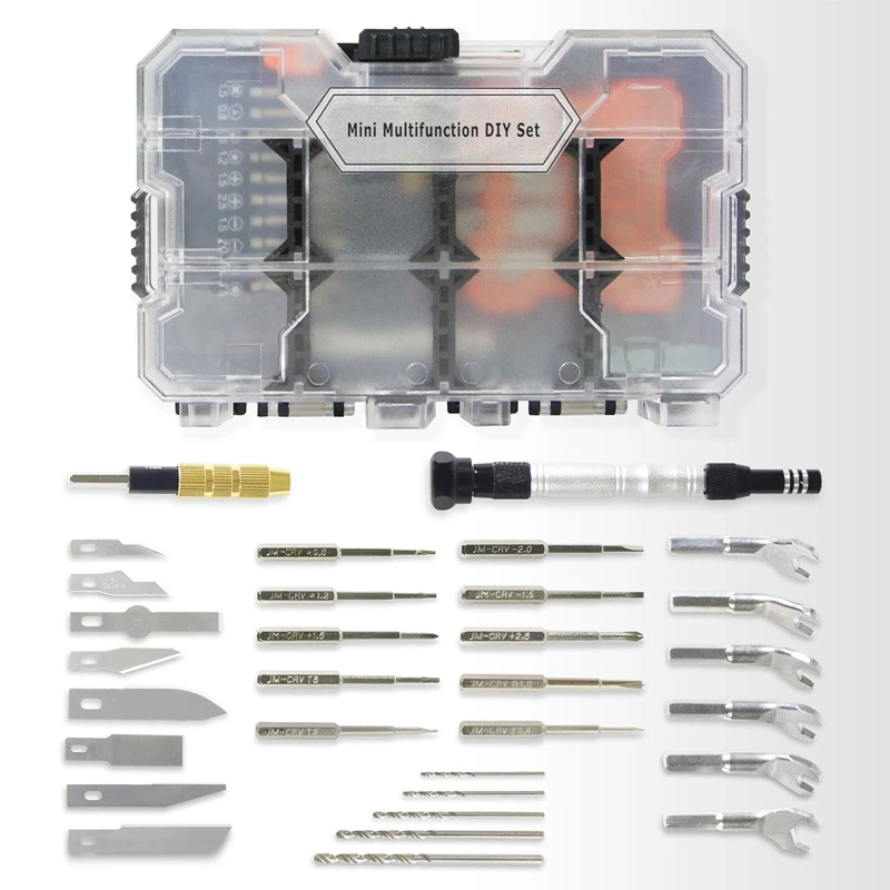 

34-In-1 Screwdriver Set Multi-Function Electronics Repair Tool Accessories For Mobile Phones Pc Tablet Game Machines Laptops E