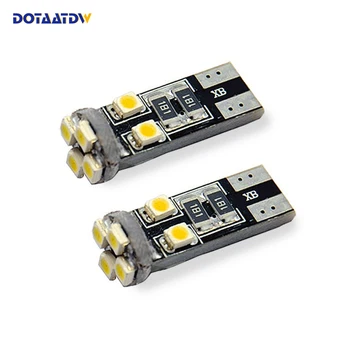 

DOTAATDW 2PCS Extremely Bright 1210 Chipsets 194 168 W5W T10 New Style LED Bulbs Xenon White Led Car Light
