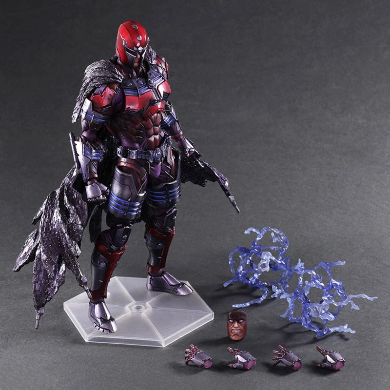 

Play Arts PA Marvel Magneto Action Figure Toy Doll Collection 26cm