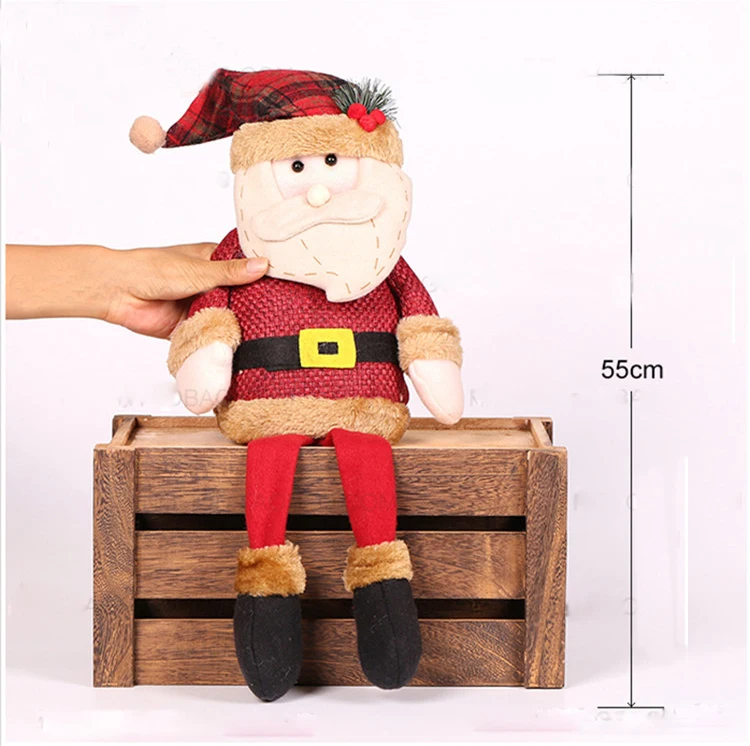 Куклы-Снеговики Natal Санта-Клауса, рождественские украшения для дома, статуэтка natale, новогодний подарок для детей, adornos de navidad