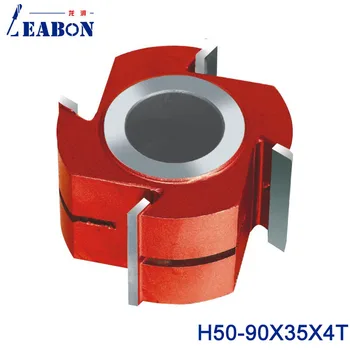 

LEABON Woodworking Cutter Head Moulder Planer Cutter Head With 50mm Height 90*35*4T