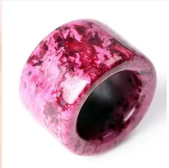 

Free shipping natural jade pull that Yuhuan peach jade ring men and women style