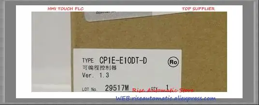 New original PLC 6 input 4 output Transistor Sinking CP1E-E10DT-D 24VDC well tested working New original PLC 6 input 4 output Transistor Sinking CP1E-E10DT-D 24VDC well tested working