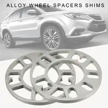 Профессиональный 10 мм Литые алюминиевые колесные проставки панель прокладок 4 5 Луг серьги-гвоздики, которые подходят для VW автомобиля Средства для укладки волос