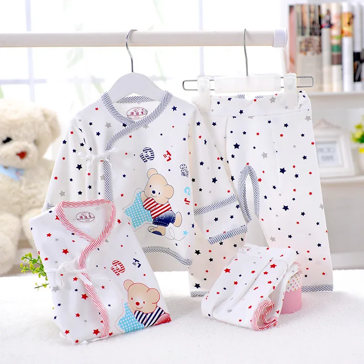 2014 new born baby underwear bamboo fiber baby clothing suits autumn