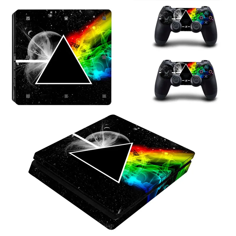 

High Quality Skin Protector Sticker Cover Decal For Playstation 4 PS4 Slim Console And 2 Controller Stickers Decal