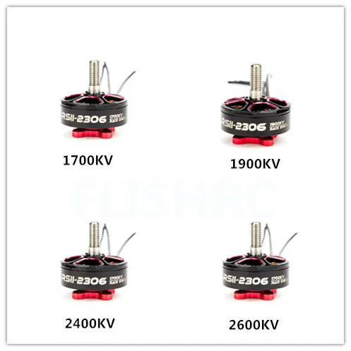 Emax RSII 2306 двигатель Race spec 2CW 2CCW 1600KV 1700KV 1900KV 2400KV 2600KV Бесщеточный 3-6 S скоростной Дрон для получения видео вида от первого лица Quadcopter