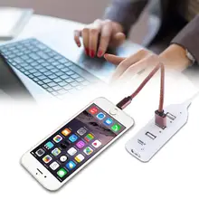 480 Мбит/с USB2.0 порт портативный от 1 до 4 USB2.0 порт разветвитель расширитель концентратор для ноутбука Настольный ПК высокое качество USB концентратор аксессуары