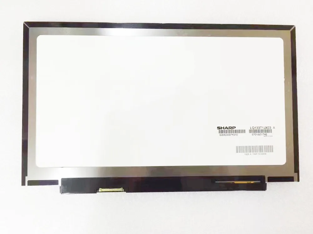 

free shipping 13.3"Laptop LCD LED Screen Panel LQ133T1JW01 LQ133T1JX03 IPS for To shiba V834 V832 led screen
