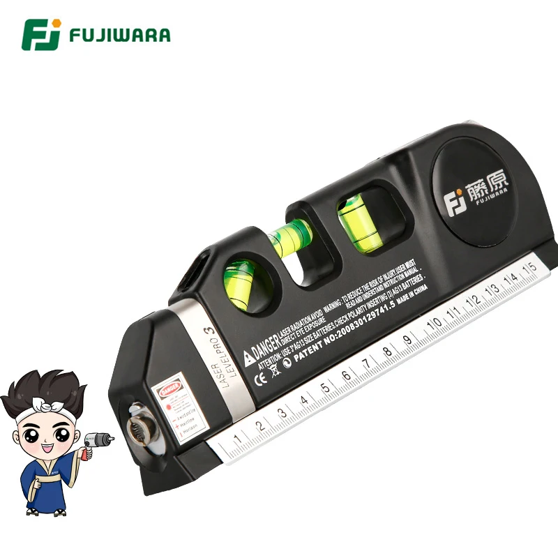 FUJIWARA Infrared Laser Line Projector Level Locator Multi function