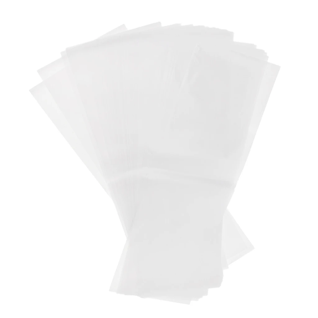 100x Salon Plastic Hair Dye Paper Color Highlight Separating Sheet Reusable