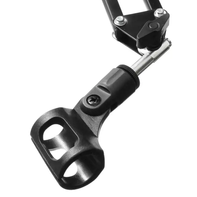 New Recording Microphone Holder Stand Clip Mic Adjustable Suspension Boom Table Bracket With Shock Holder Mount For Micrphones