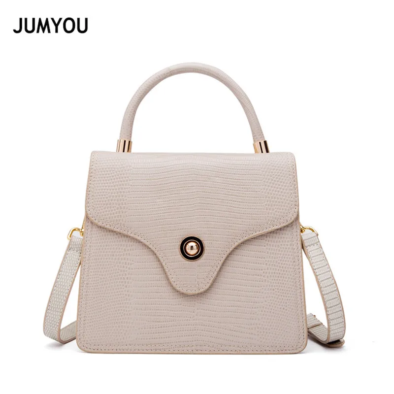 

2019 New Split Leather Handbags Ladies Fashion Alligator Women Messenger Bag High Capacity Female Shoulder Bag Simple Solid Soft