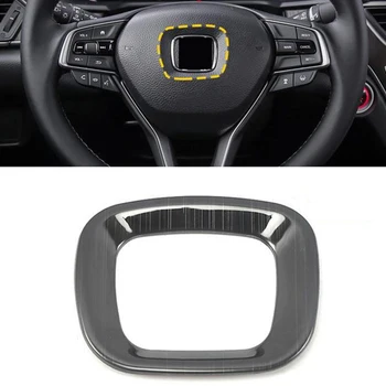 

For Honda Insight 2018 2019 Stainless steel Car Steering wheel Button frame Cover Trim car styling Accessories 1pcs