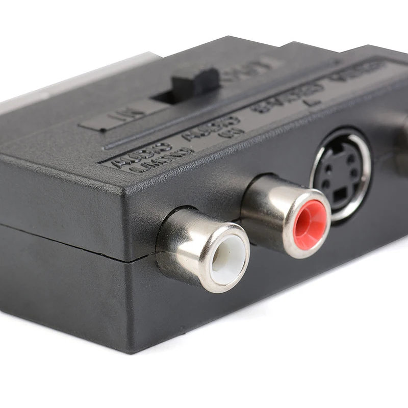 Штепсельная Вилка scart line S для мультимедийных видео и видеоконвертеров 21 pin