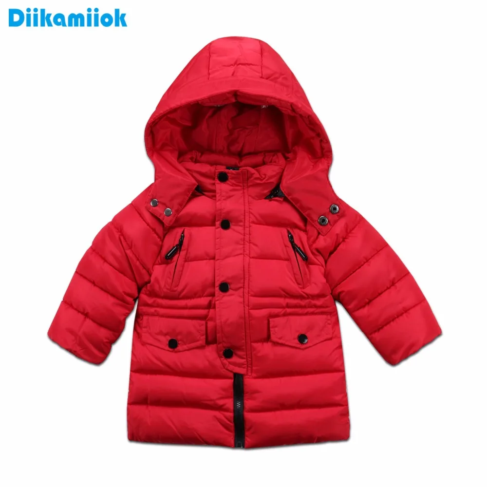 

Winter New Kids Toddler Boys Girls Jacket Coat Down Parkas For Children Thickening Outerwear Jackets Clothing Baby Boy Clothes