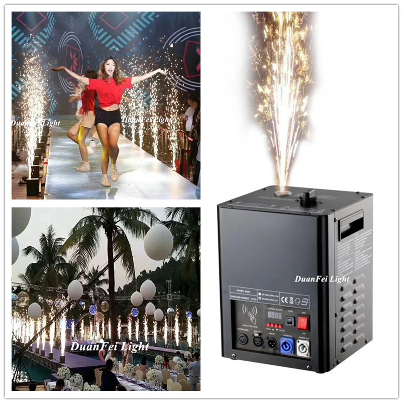 

6lot wedding used cold stage waterfall cold fireworks DJ Disco firecrackers machine wedding pyro cold sparklers