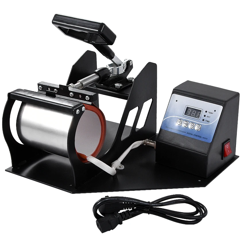 1 Set Portable Digital Mug Heat Press Machine Cup Heat Press DIY