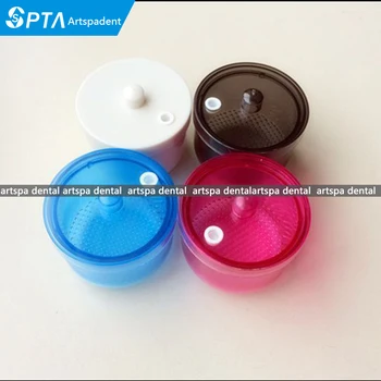 

3pcs Plastic Dental Burs cleaning box Disinfection Autoclave Box up to 135C