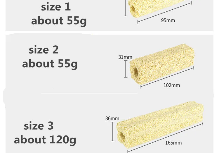 1 шт. высококачественный керамический био пористый фильтр Медиа биологические кольца аквариума аквариум нитритирующие бактерии материалы для велосипеда - Цвет: size 3