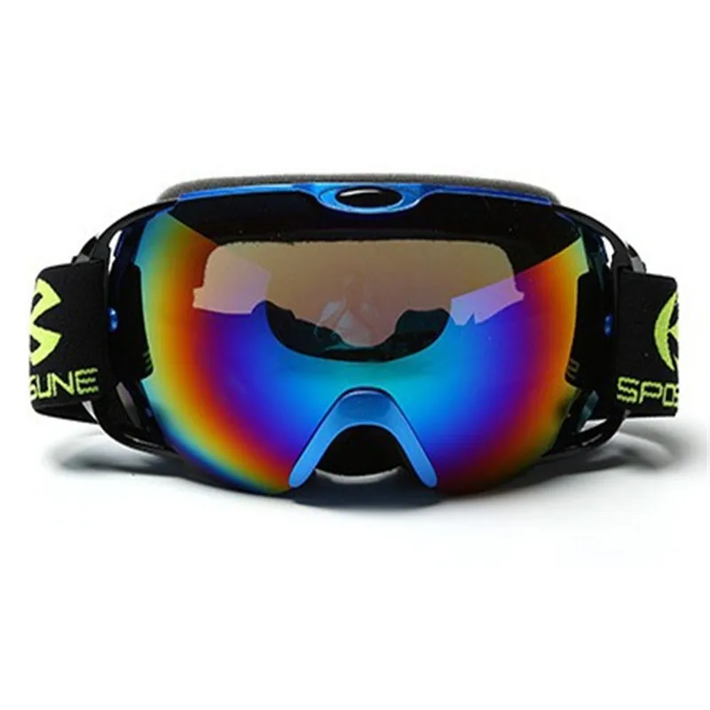 مكافحة الضباب Ski نظارات مزدوجة عدسة الثلوج نظارات الرجال النساء skibrille antiparras على الجليد oculos esqui الكبار تزلج نظارات