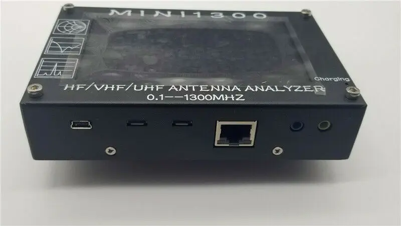 Новое обновление Mini1300 4,3 дюйма 0,1-1300 МГц HF/VHF/UHF антенный анализатор емкостный сенсорный экран