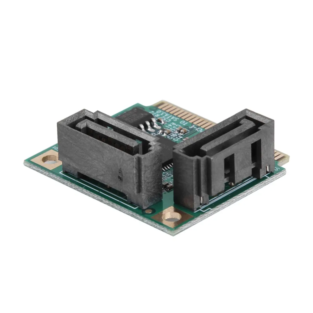 2 порта Mini PCI E для SATA 3 0 карта расширения высокоскоростной ПК жесткий диск