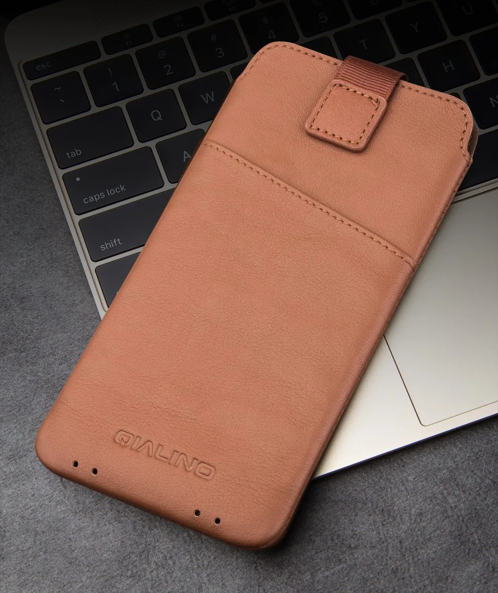 QIALINO new arrival For iphone 6 6s 4.7 Case new case Pouch for iphone 6 plus 6s plus 5.5" Leather with Card Slot Luxury Case lifeproof case iphone 8
