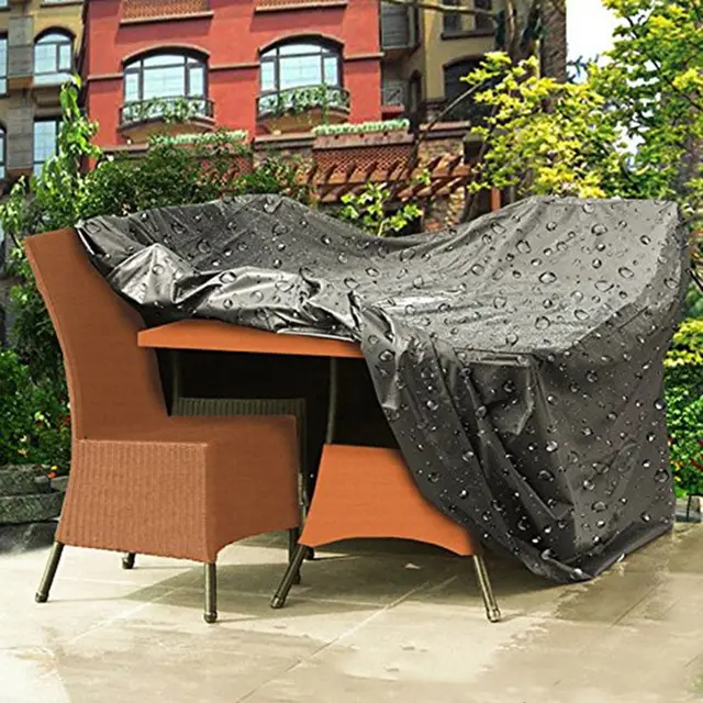 Outdoor Garden Furniture Rain Cover Waterproof Oxford Wicker Sofa