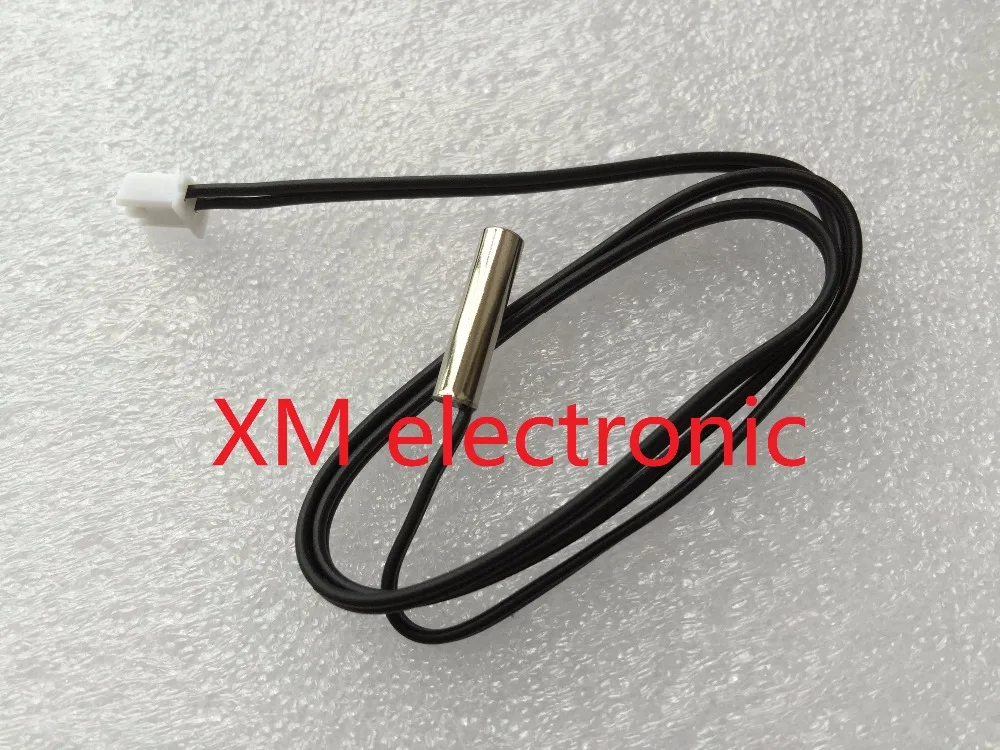 

Hot 50cm NTC Thermistor Temperature Sensor Waterproof Probe Wire 10K 1% 3950 W1209 W1401 cable